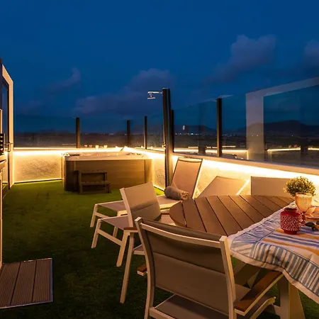 C. Mar 15a Apto Moderno Con Jacuzzi Y Vista Mar Apartamento Cotillo