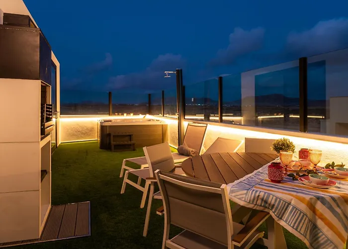 C. Mar 15a Apto Moderno Con Jacuzzi Y Vista Mar Lejlighed Cotillo