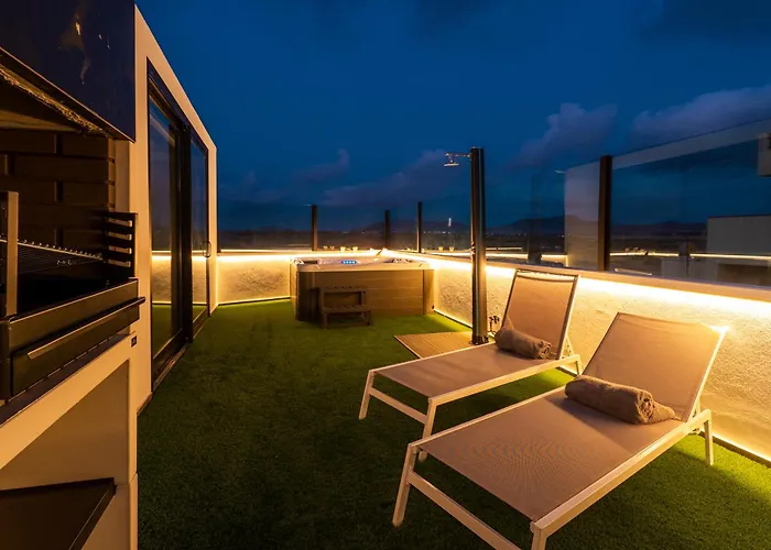 Lejlighed C. Mar 15a Apto Moderno Con Jacuzzi Y Vista Mar Cotillo